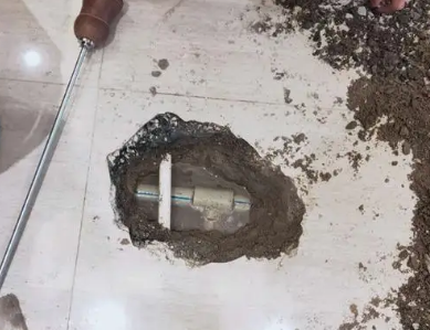 琼结卫生间测漏水